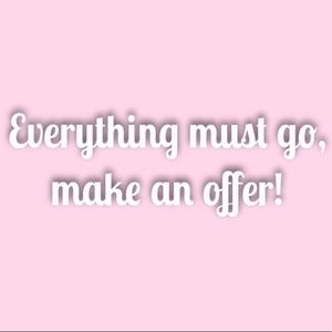 Accepting all Reasonable Offers!